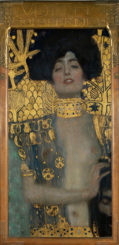 Judith with the Head of Holofernes by Gustav Klimt